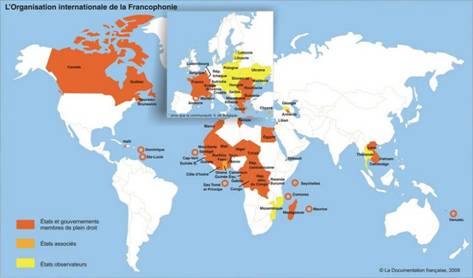 法语国际认可度高rancophonie-carte-2008